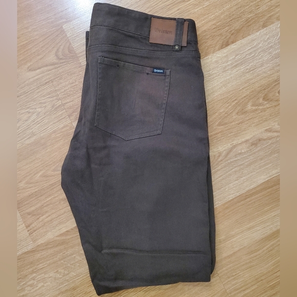 Brixton Other - Brixton Reserve Pant Standard Fit Brown Jeans 34x32